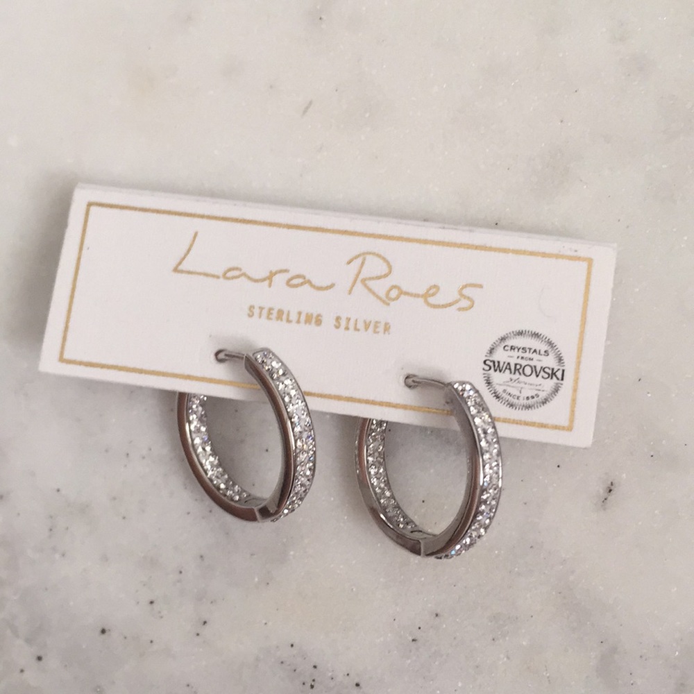 LAST CHANCE 💎 Sterling Silver Crystal Earrings 💎